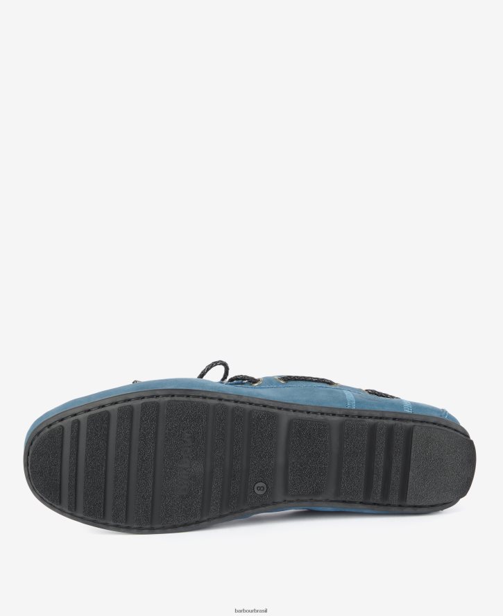 calçados Barbour sapatos de condução jenson conhaque homens NH44421338