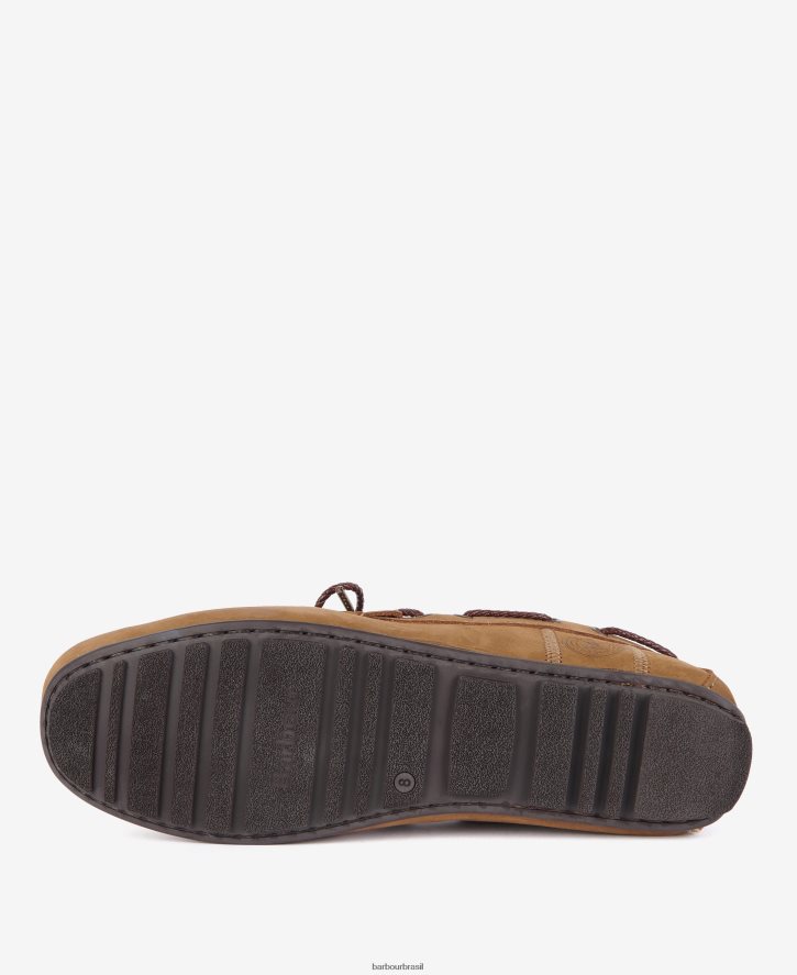 calçados Barbour sapatos de condução jenson marrom escuro homens NH44421345