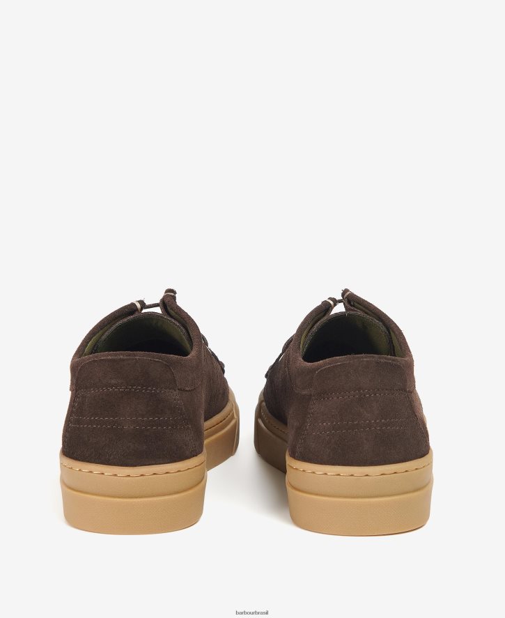 calçados Barbour sapatos perry camurça cola homens NH44421347