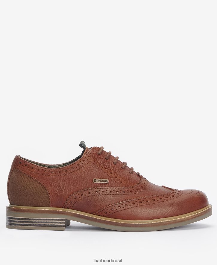 calçados Barbour sapatos redcar oxford cedro moído homens NH44421328