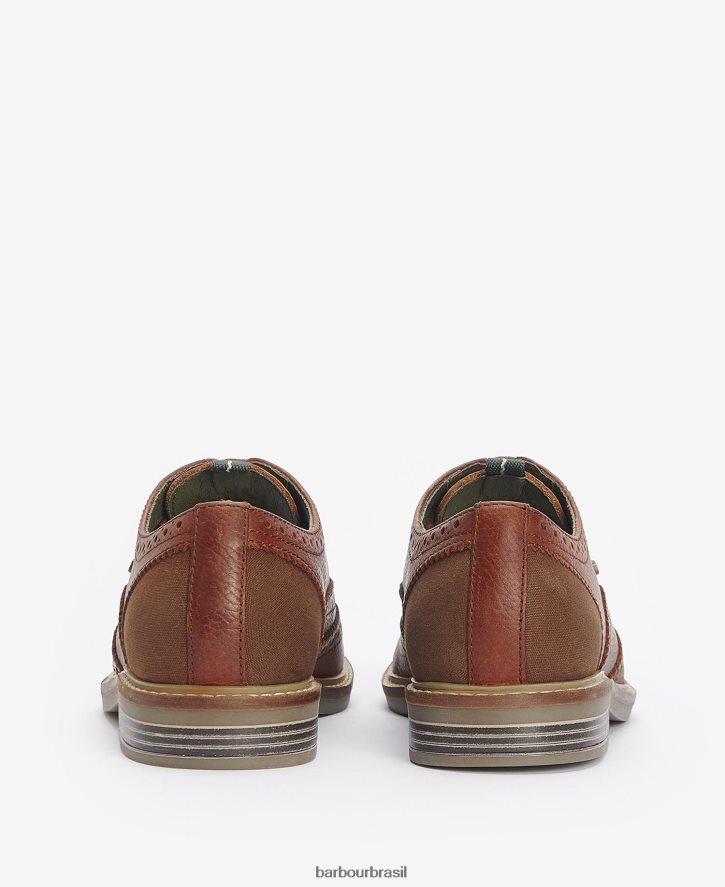 calçados Barbour sapatos redcar oxford cedro moído homens NH44421328