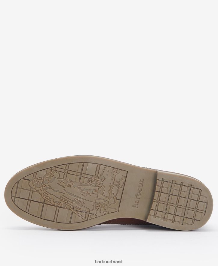 calçados Barbour sapatos redcar oxford cedro moído homens NH44421328