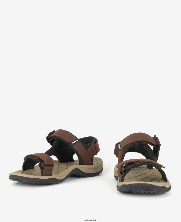 calçados Barbour sandálias esportivas pendle preto clássico homens NH44421297