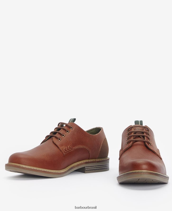 calçados Barbour sapatos derby bramley cedro moído homens NH44421325