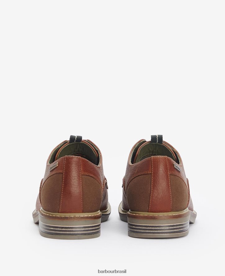 calçados Barbour sapatos derby bramley cedro moído homens NH44421325