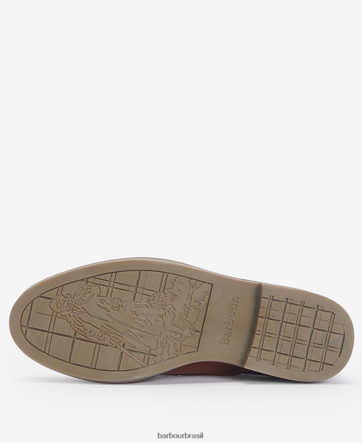 calçados Barbour sapatos derby bramley cedro moído homens NH44421325