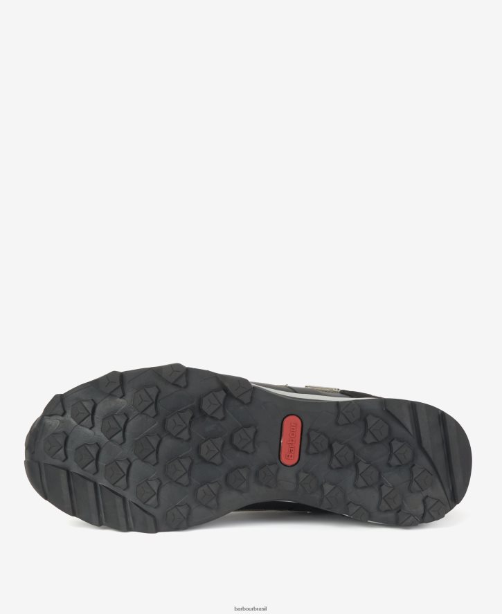 calçados Barbour tênis à prova d\'água mendip Oliva homens NH44421312