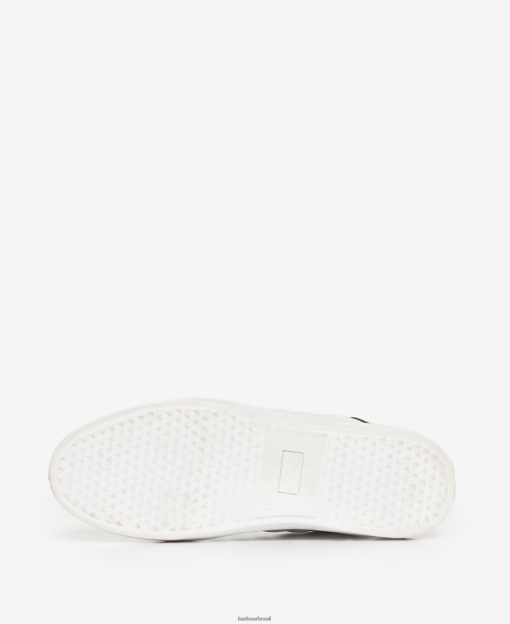 calçados Barbour treinadores de greve preto clássico homens NH44421320