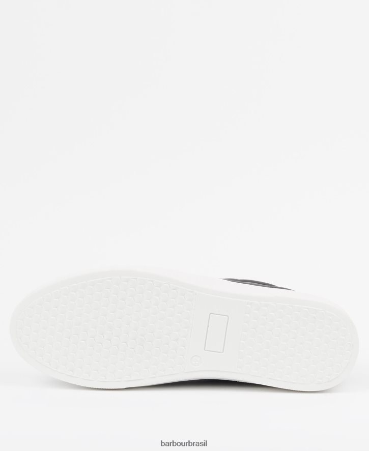 calçados Barbour treinadores glendale preto homens NH44421318