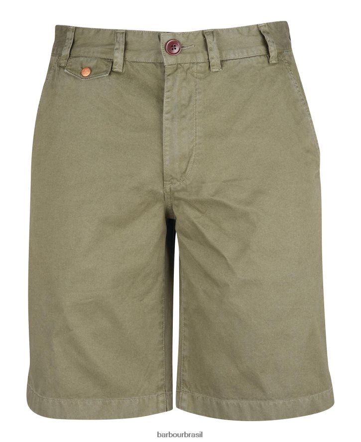 roupas Barbour bermuda de sarja neuston força azul homens NH44421173