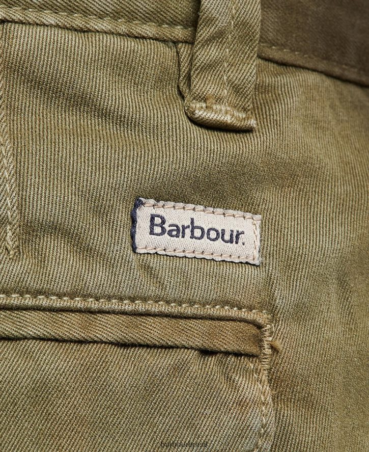 roupas Barbour bermuda de sarja neuston força azul homens NH44421173