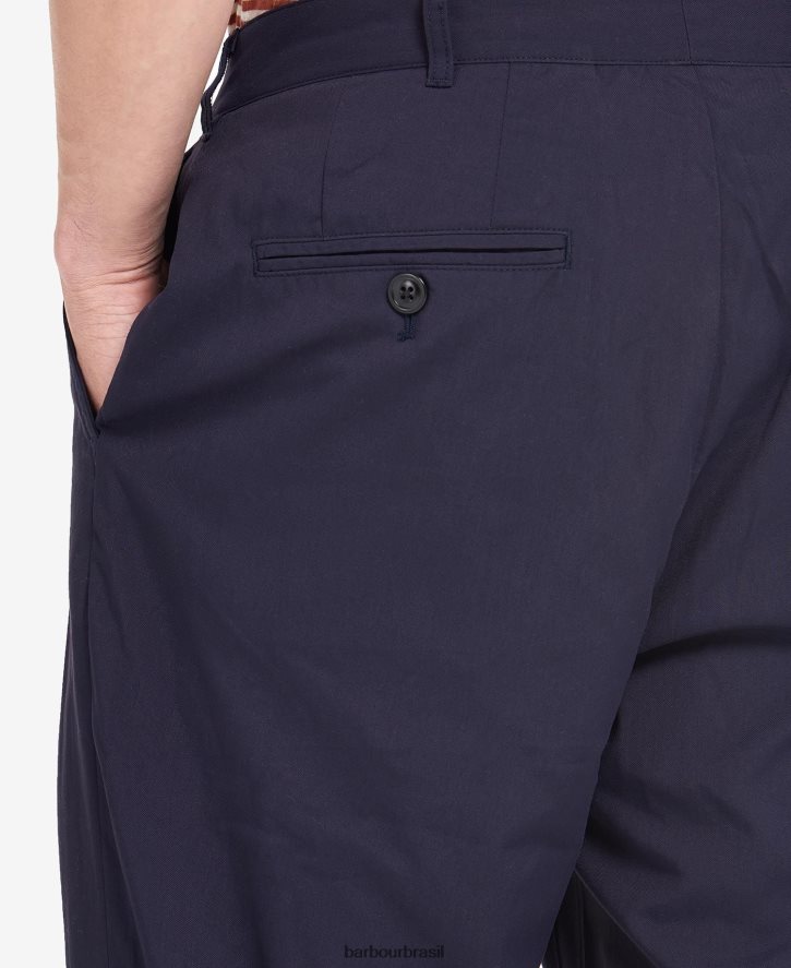 roupas Barbour calça nelson céu noturno homens NH44421234
