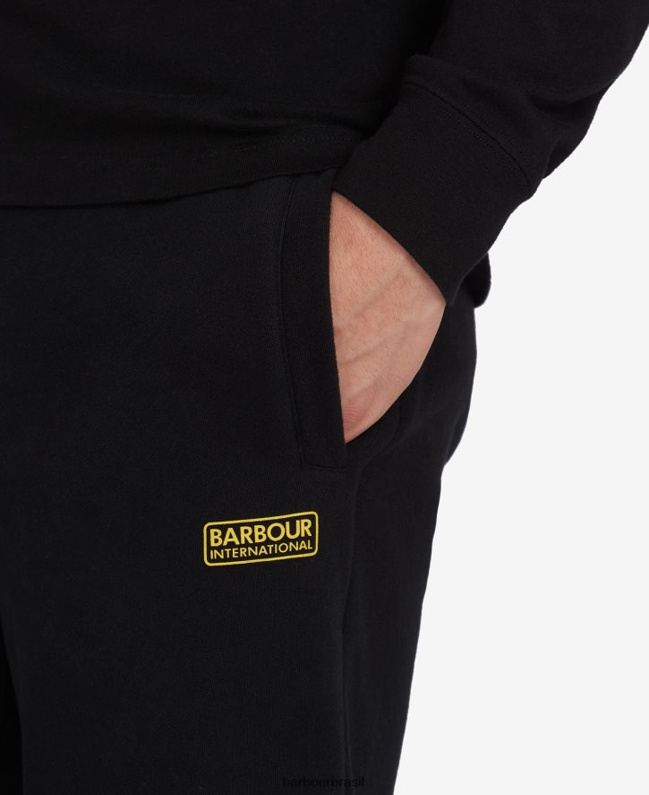 roupas Barbour esporte internacional de jogginghose marga antracite homens NH44421207