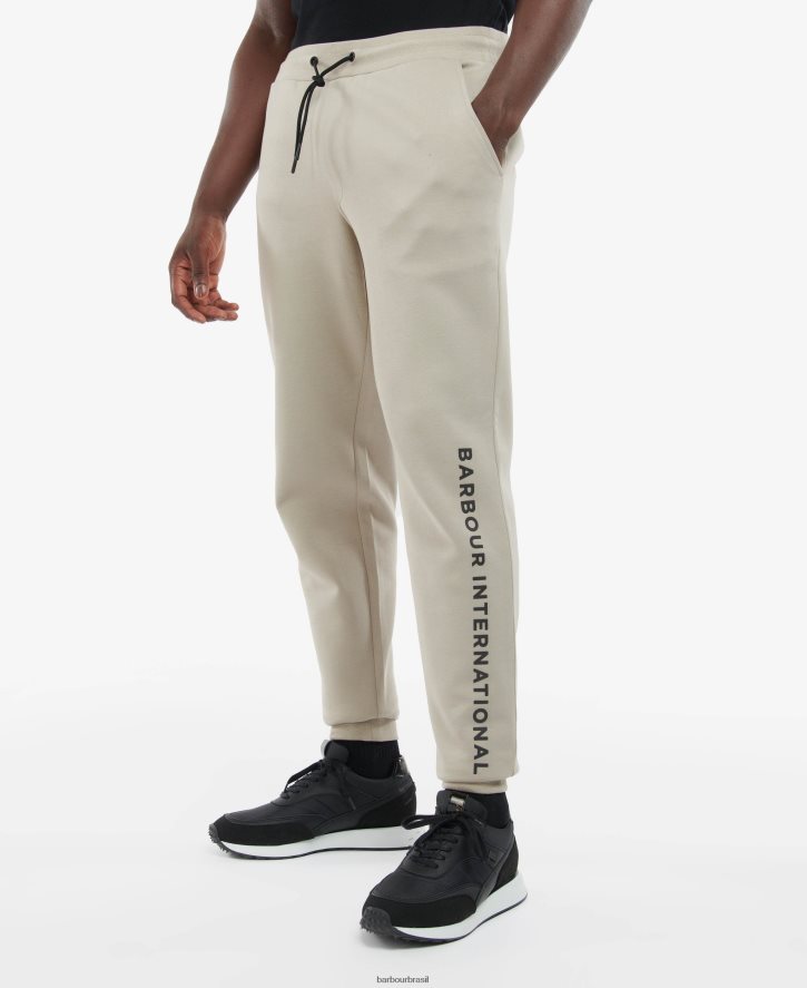 roupas Barbour kirk joggers marga cinza claro homens NH44421180