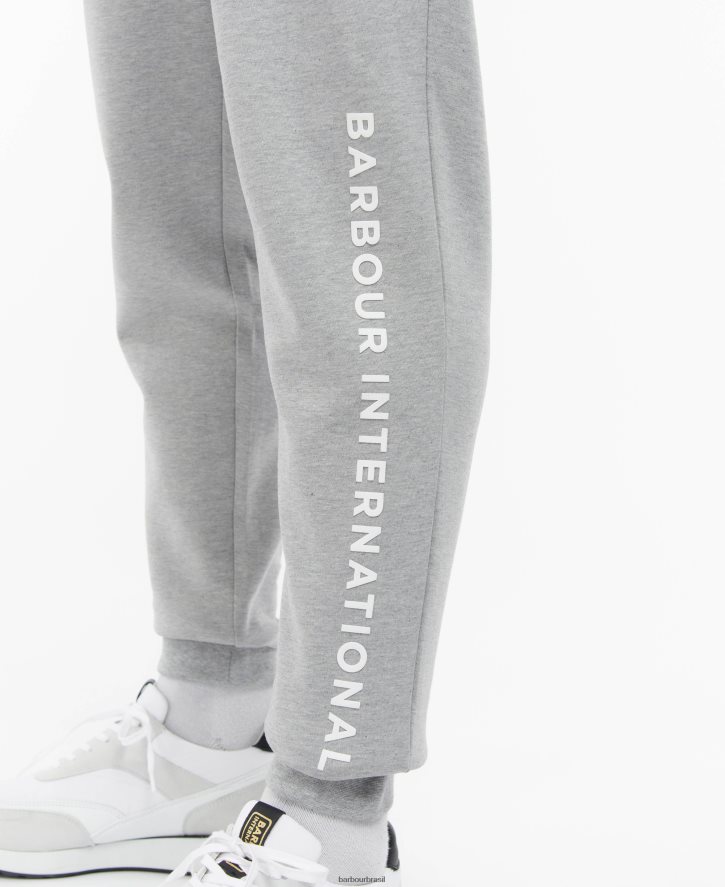 roupas Barbour kirk joggers marga cinza claro homens NH44421181