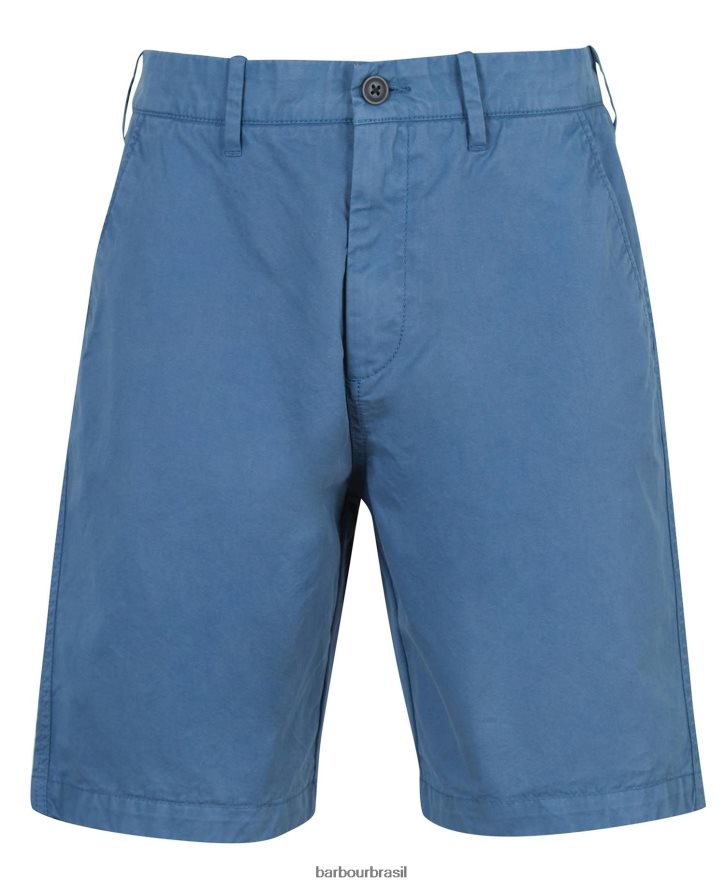 roupas Barbour shorts argo horizonte azul homens NH44421167