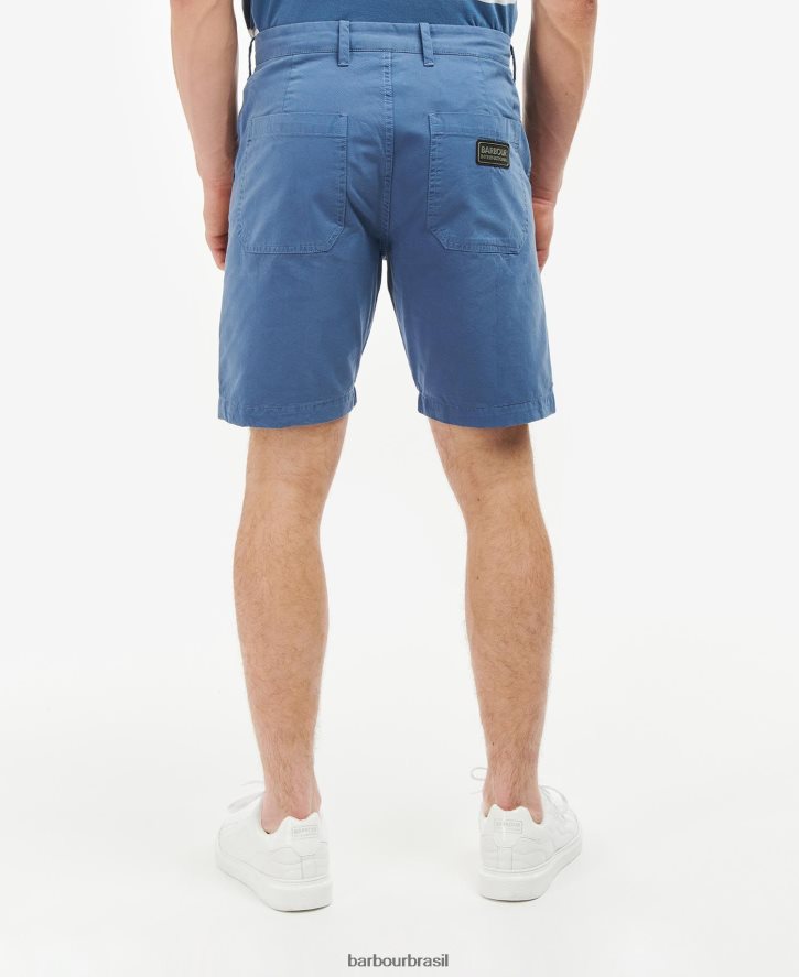 roupas Barbour shorts argo horizonte azul homens NH44421167