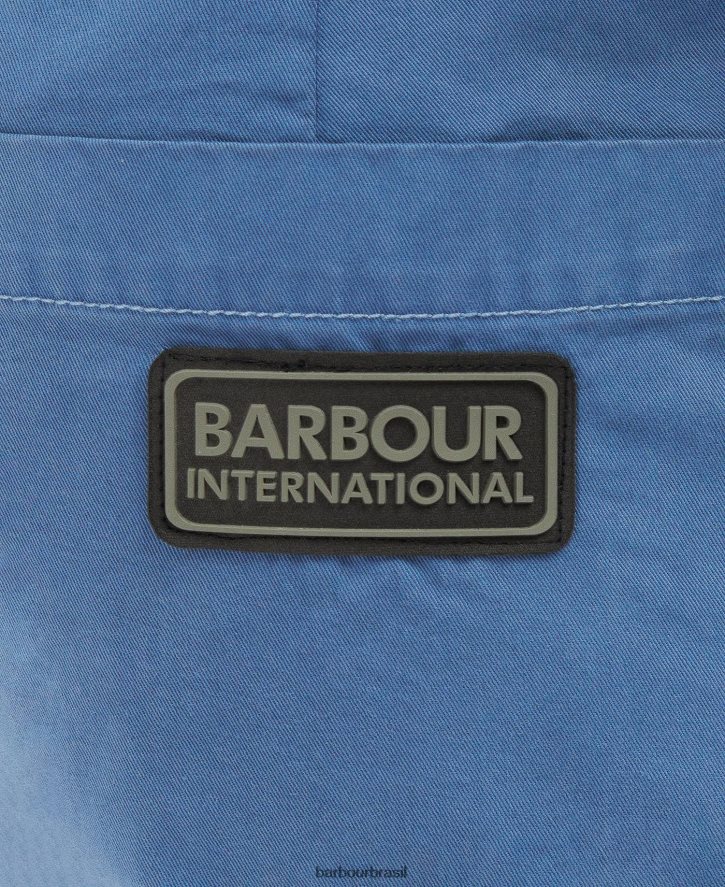 roupas Barbour shorts argo horizonte azul homens NH44421167