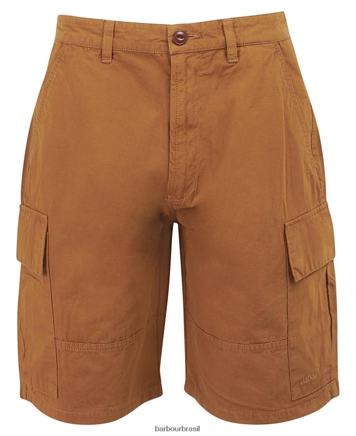 roupas Barbour shorts cargo ripstop essenciais hera verde homens NH44421151