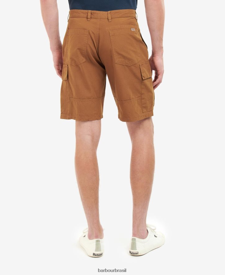 roupas Barbour shorts cargo ripstop essenciais hera verde homens NH44421151