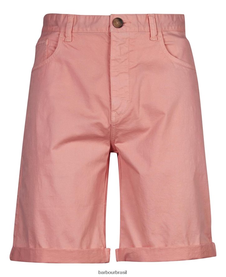roupas Barbour shorts de sarja azul lavado homens NH44421235