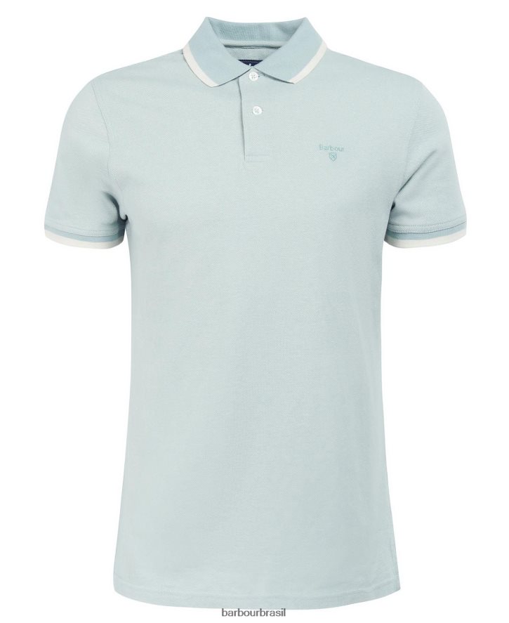 roupas Barbour camisa pólo barnard pé de milho homens NH4442644