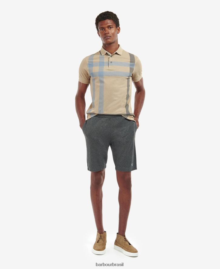 roupas Barbour camisa pólo blaine pedra lavada homens NH4442585