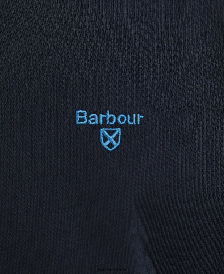 roupas Barbour camisa pólo cornsay aresta verde homens NH4442570