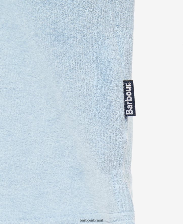 roupas Barbour camisa pólo cowes marinho clássico homens NH4442619