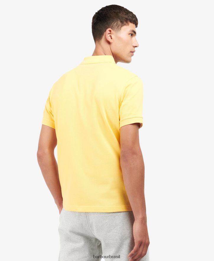 roupas Barbour camisa pólo da sociedade marinha homens NH4442709