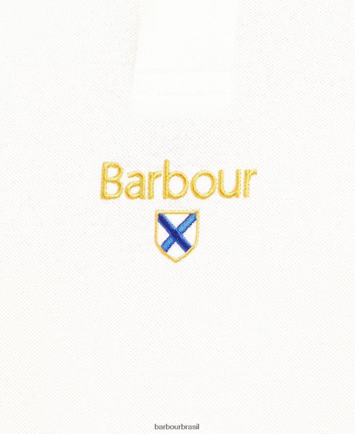 roupas Barbour camisa pólo fundadores marinho clássico homens NH4442726