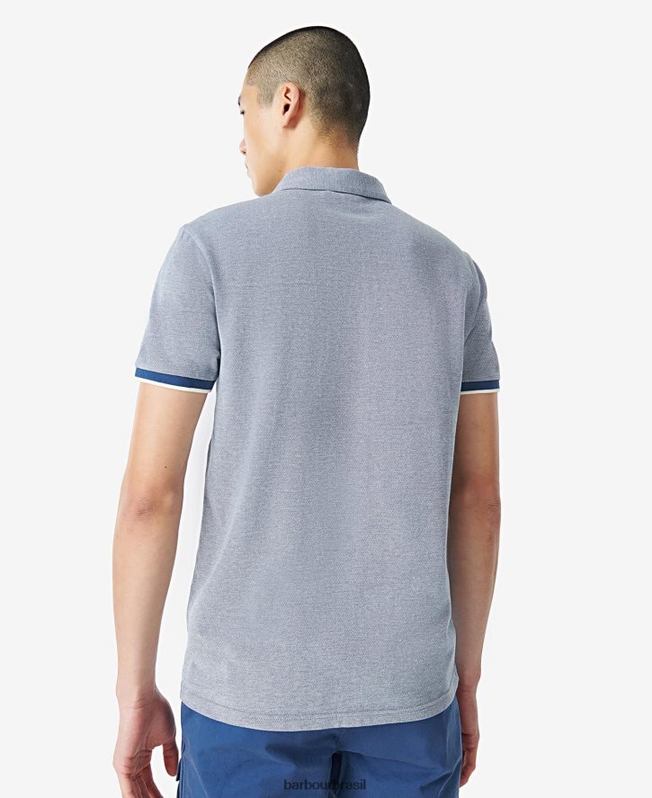 roupas Barbour camisa pólo hack jeans escuro homens NH4442674