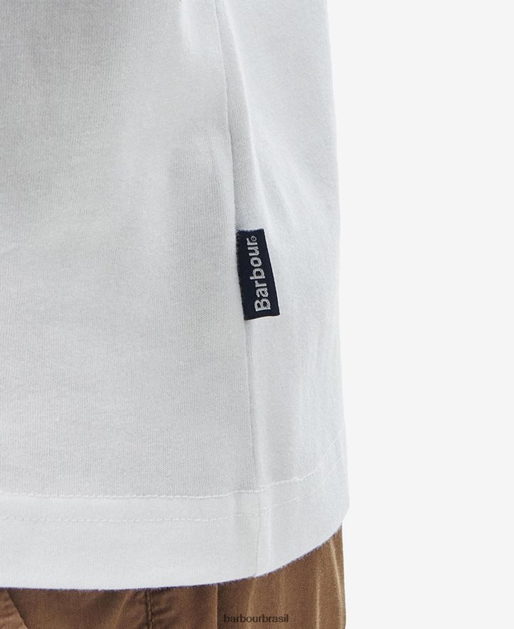 roupas Barbour camisa pólo primeiro pé de milho homens NH4442597