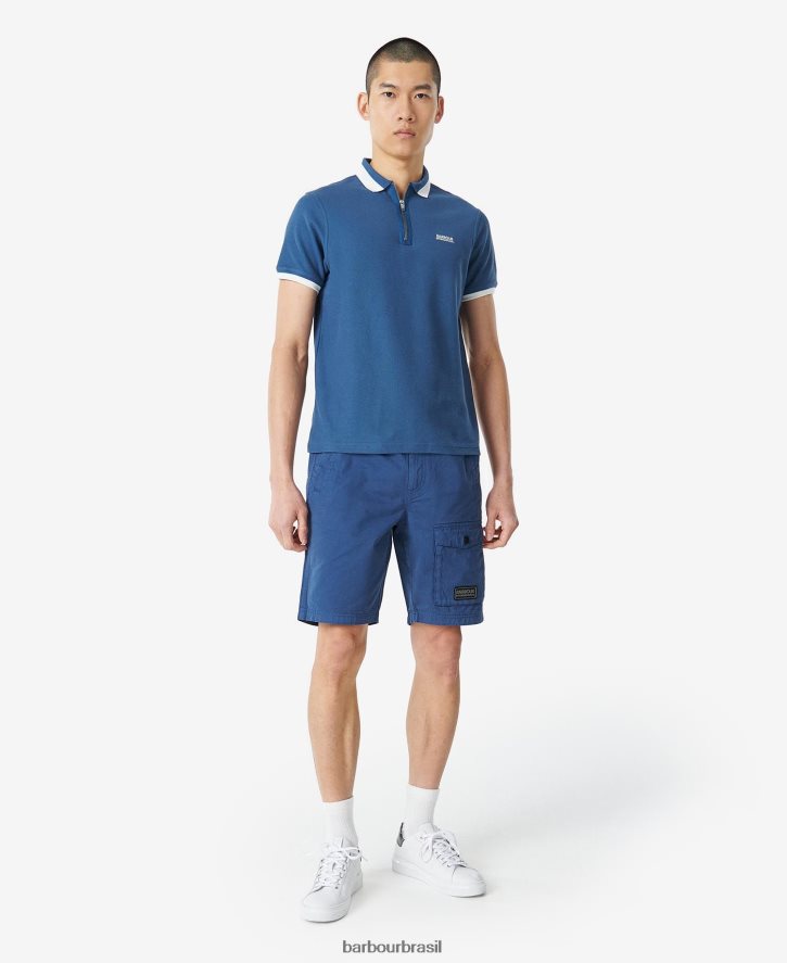 roupas Barbour camisa pólo richmond jeans escuro homens NH4442566