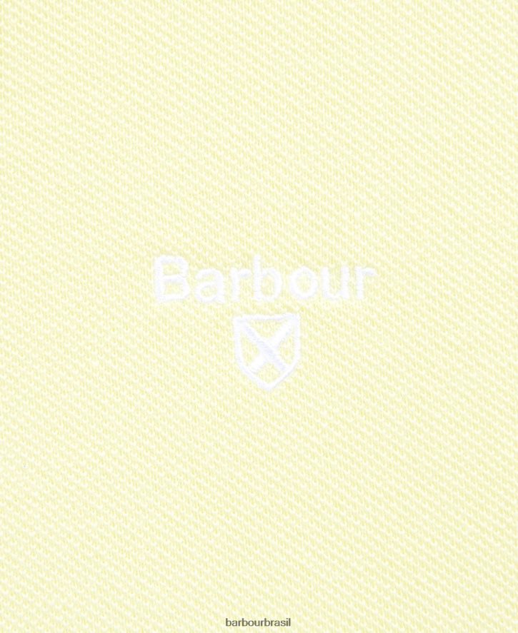 roupas Barbour camisa polo finkle hortelã empoeirada homens NH4442672