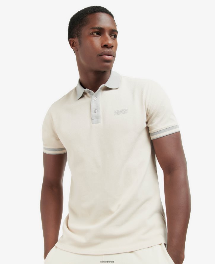 roupas Barbour camisa polo monty paloma homens NH4442579