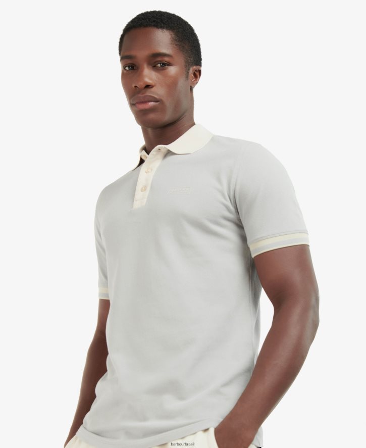 roupas Barbour camisa polo monty paloma homens NH4442728