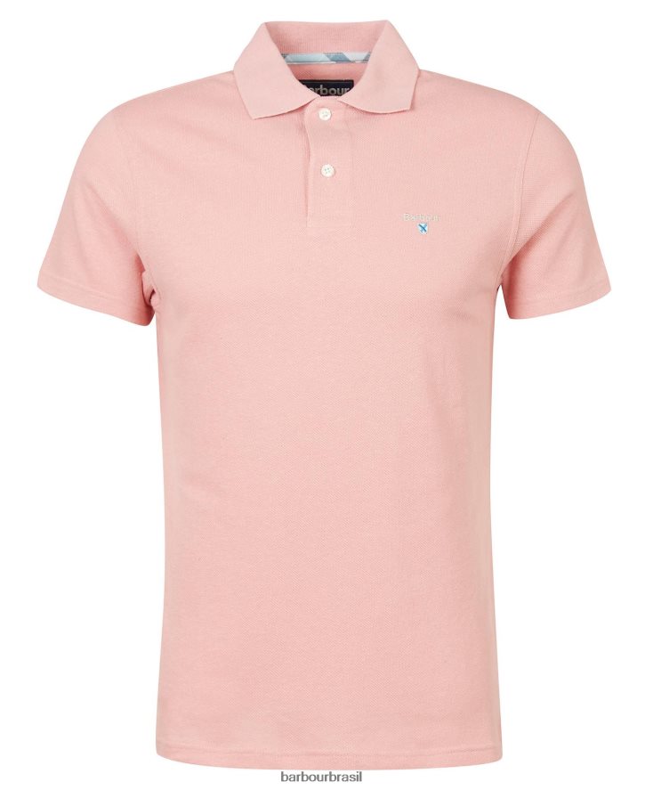 roupas Barbour camisa polo ryde hortelã empoeirada homens NH4442625