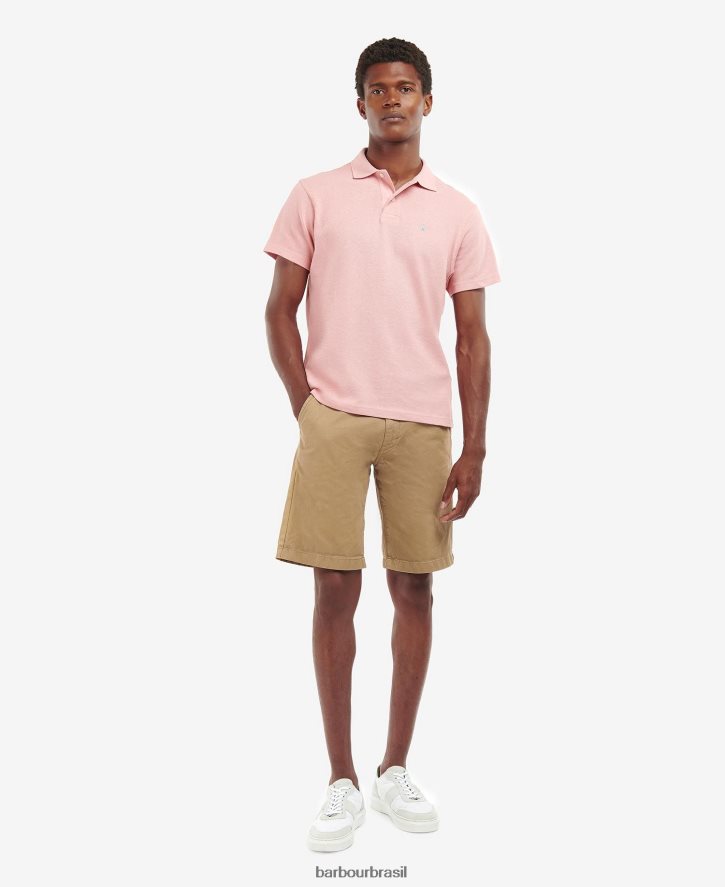 roupas Barbour camisa polo ryde hortelã empoeirada homens NH4442625