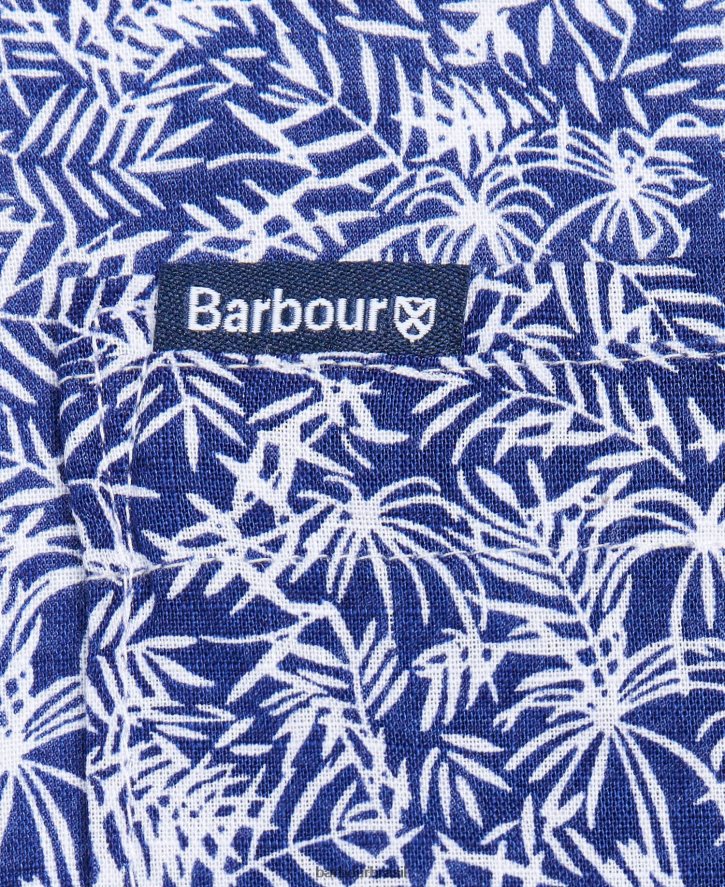 roupas Barbour braithwaite camisa de verão de manga curta azeitona empoeirada homens NH4442313