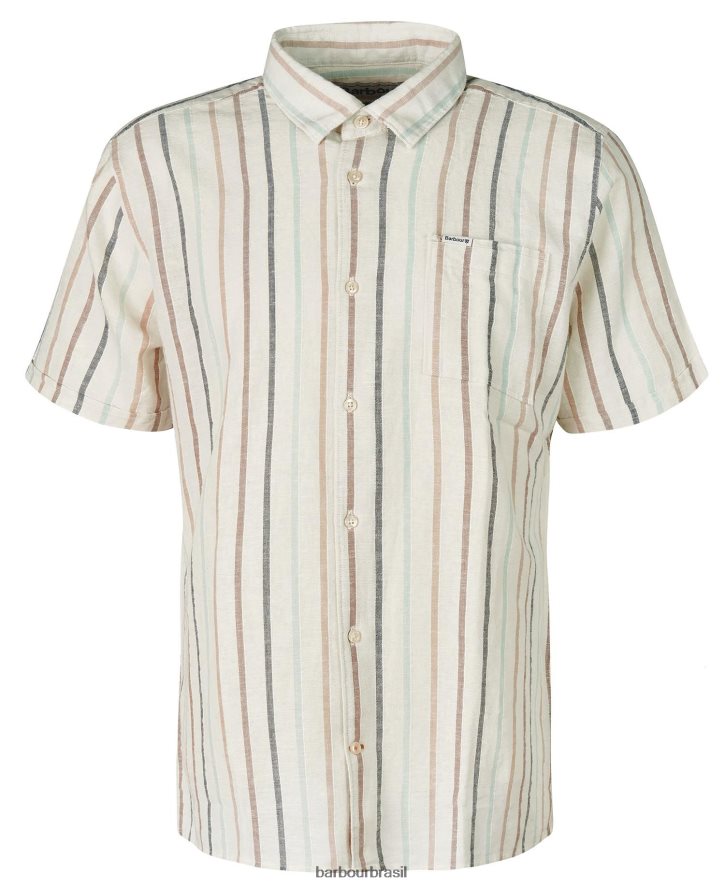 roupas Barbour camisa de verão roker cru homens NH4442292