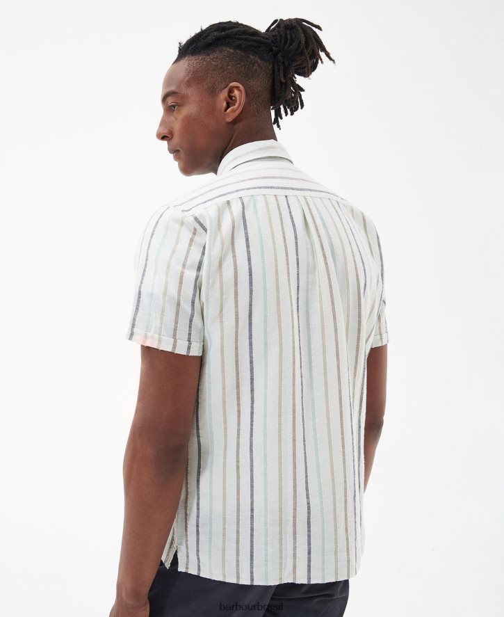 roupas Barbour camisa de verão roker cru homens NH4442292
