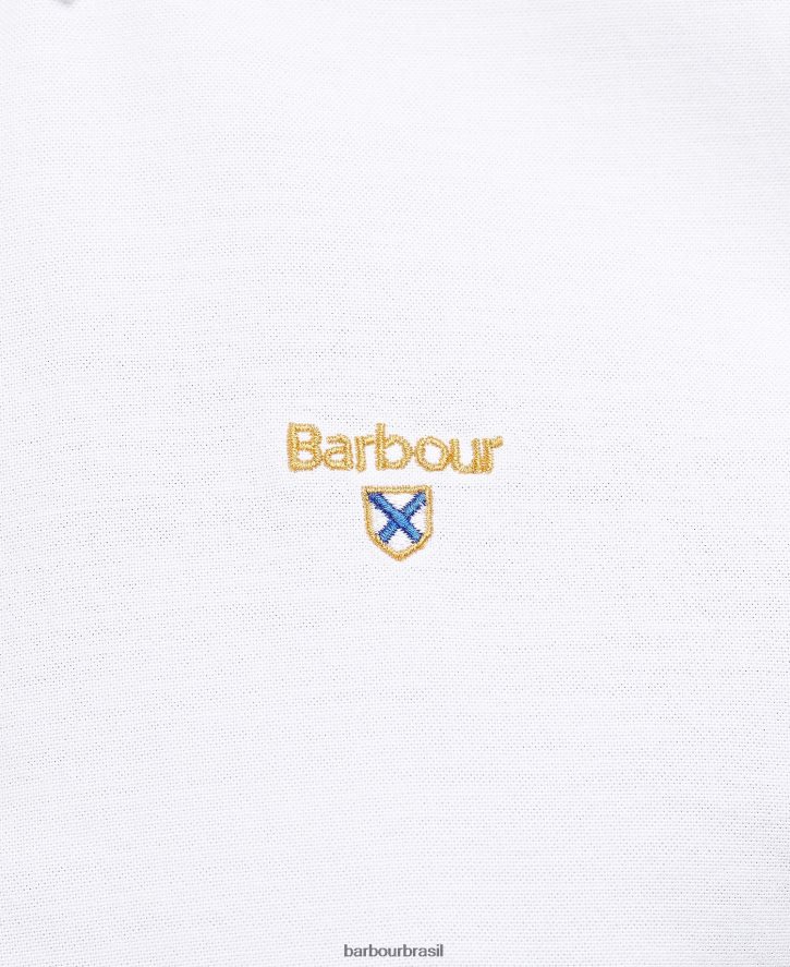 roupas Barbour camisa sob medida camford marinho clássico homens NH4442372