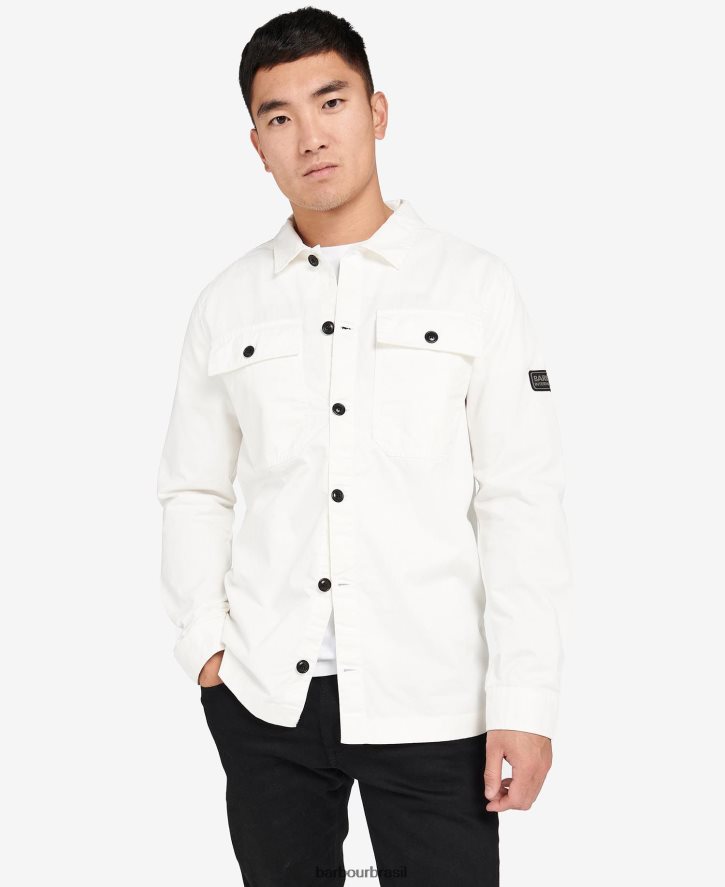 roupas Barbour camiseta adey horizonte azul homens NH4442504