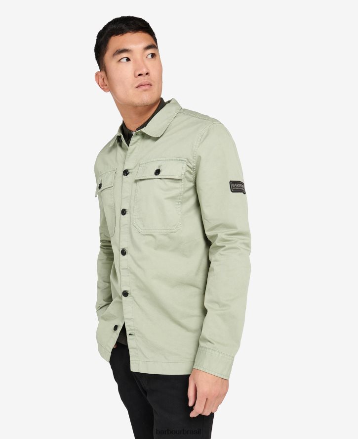 roupas Barbour camiseta adey horizonte azul homens NH4442526