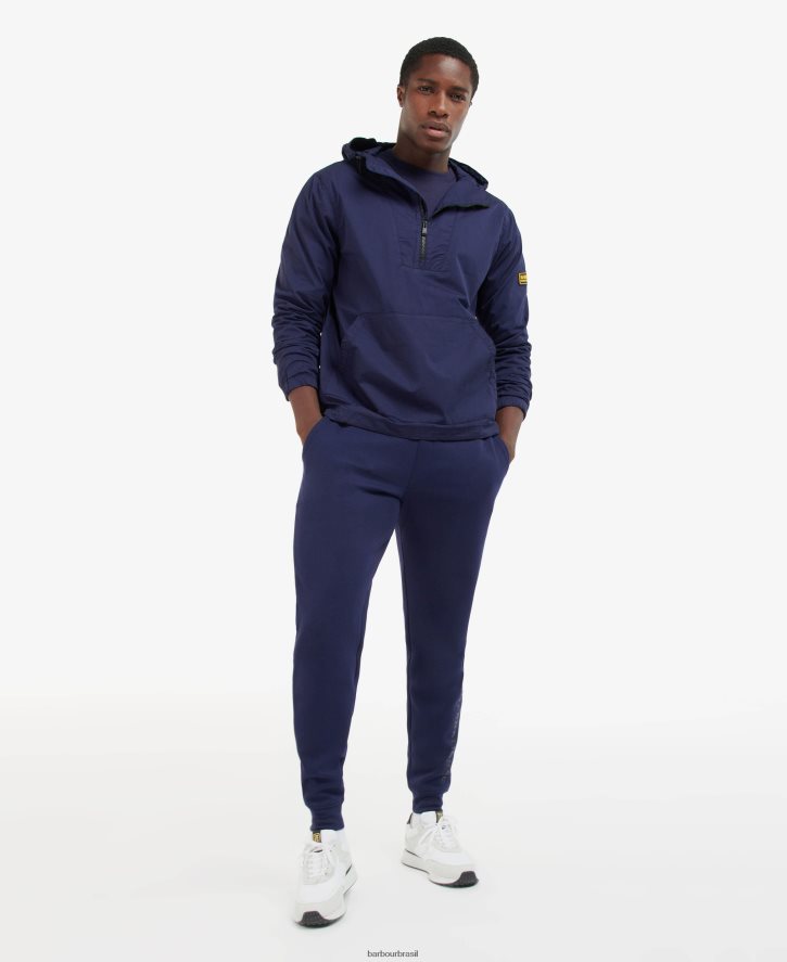 roupas Barbour camisola com capuz junção tinta homens NH4442499