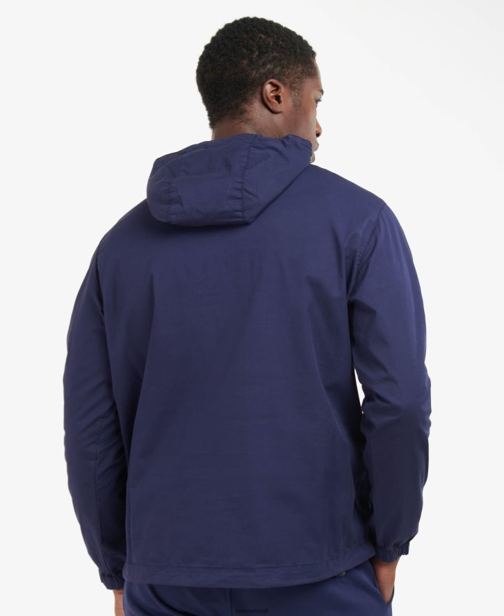 roupas Barbour camisola com capuz junção tinta homens NH4442499