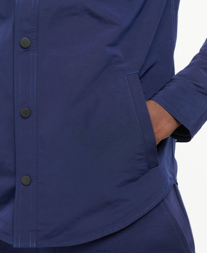 roupas Barbour camisola de ligação névoa homens NH4442353