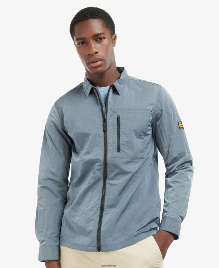 roupas Barbour camisola de náilon dylan Pó azul homens NH4442311
