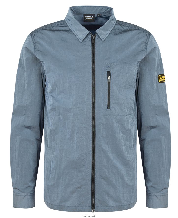 roupas Barbour camisola de náilon dylan Pó azul homens NH4442311